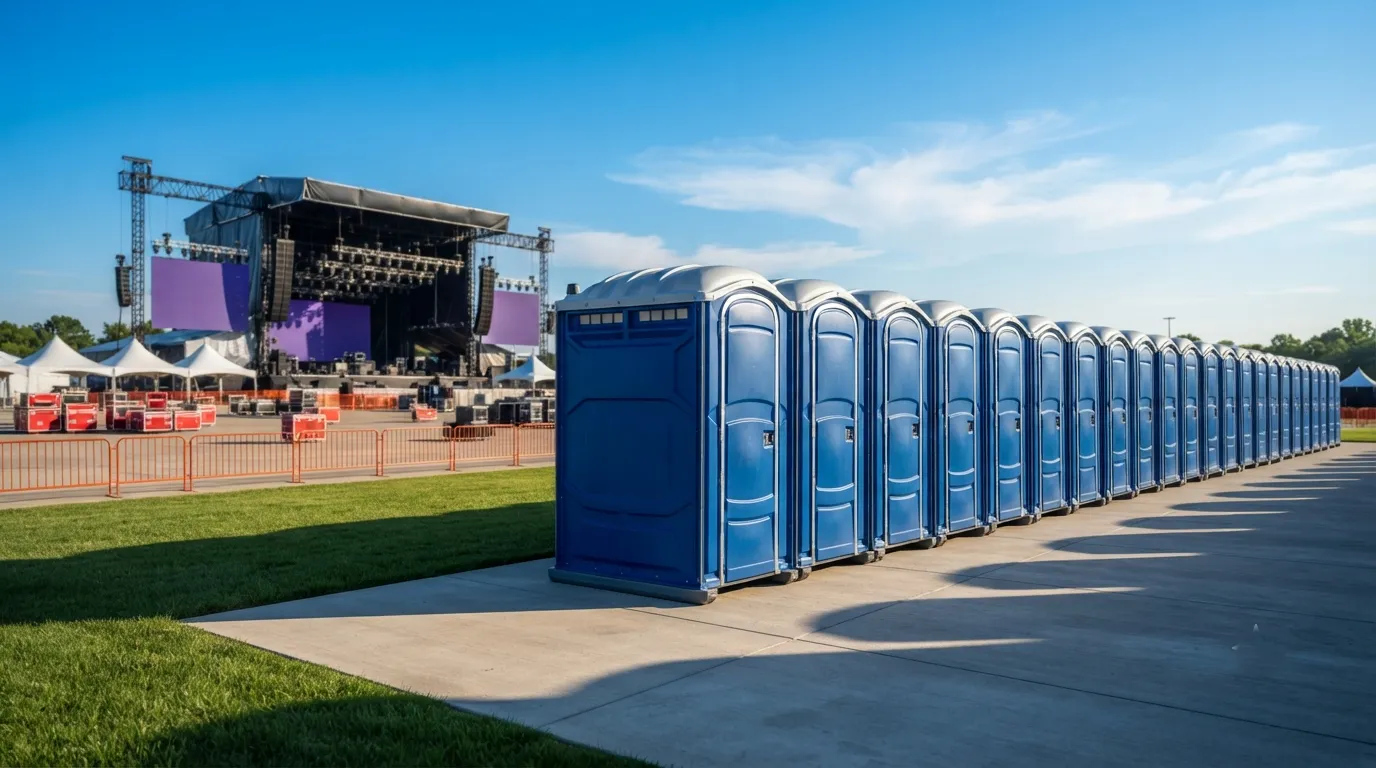 Concert Restroom Rental in Shreveport, LA