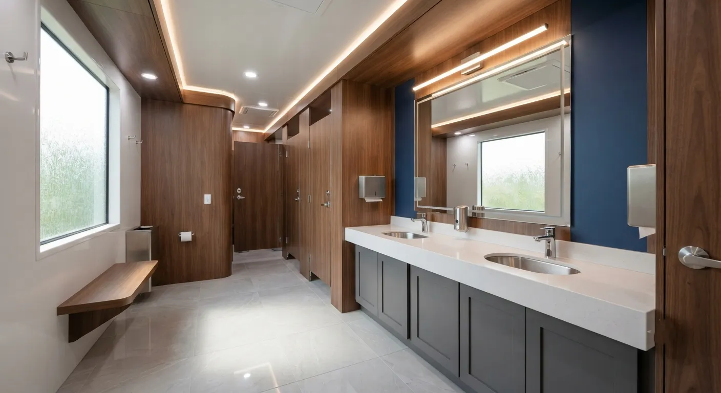 Luxury Restroom Trailer in Shreveport, LA